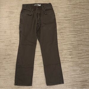 Men’s Carhartt Dark Brown Relaxed Fit Pants, 30x30